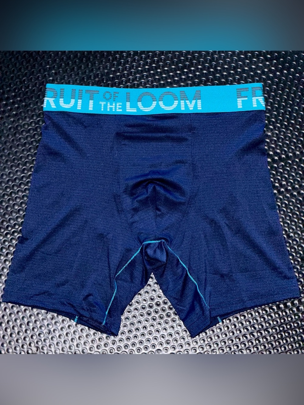 Fruit of the Loom Men's 360° Stretch Cooling Channels Boxer Briefs - Navy Blue S